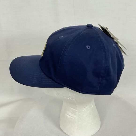 Notre Dame Fighting Irish Navy Mascot Hat Cap SnapBack OSFA Under Armour New - Picture 2 of 6